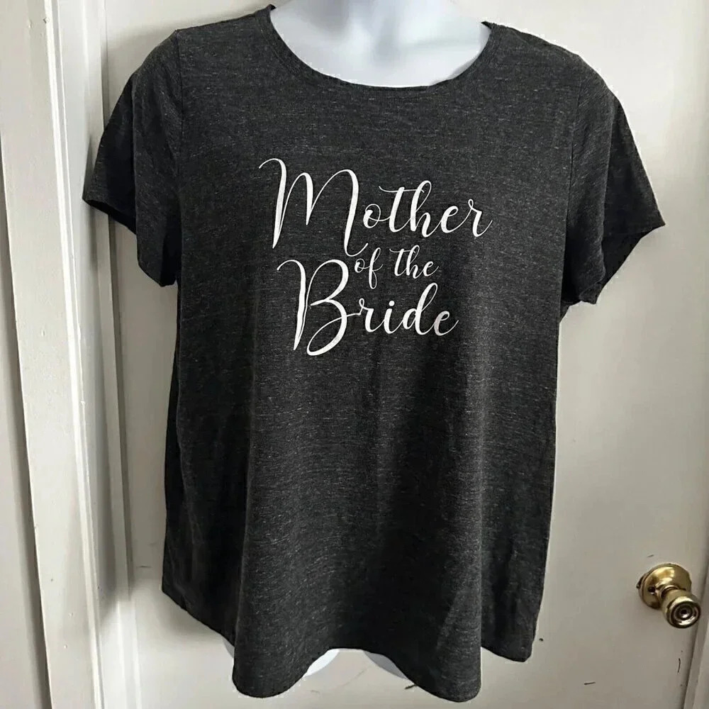 Lane Bryant Mother of the Bride Graphic Tee T-Shirt Sz 18/20 Short Sleeve